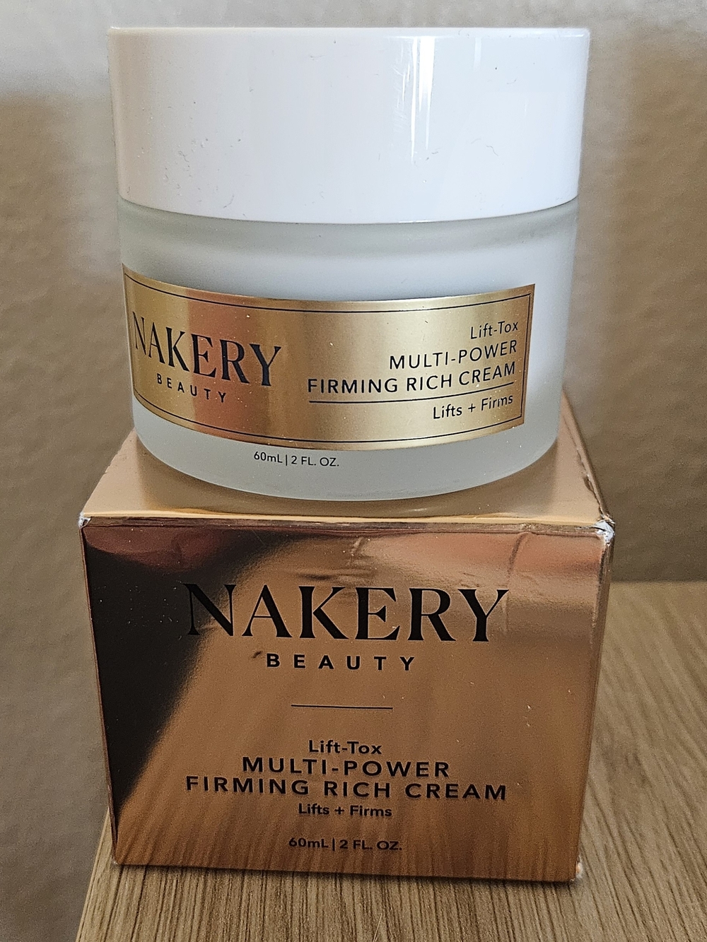 Nakery Beauty Multi-Power Firming Rich Cream - Full Size 60ml/2oz